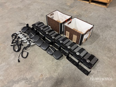 Quantity of (8) Motorola ASTRO XTL2500 700/800 MHz 870 Channel Digital Dashmount 35 Watt Truck Radios