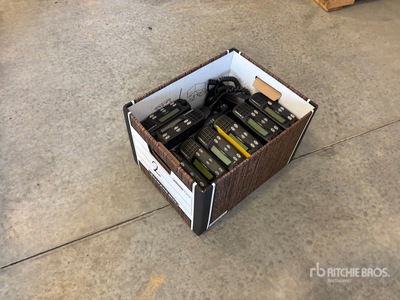 Quantity of (8) Motorola CDM1250 - 64 Channel VHF Analog Truck Radios