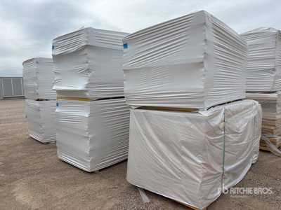 Quantity of (6) Pallets of 48 in x 96 in x 2 in Polyiso Insulation Board