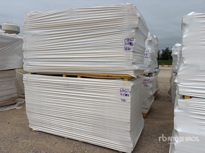 Quantity of (6) Pallets of 48 in x 96 in Polyiso Insulation Board