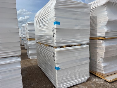 Quantity of (4) Pallets of 48 in x 96 in Polyiso Insulation Board