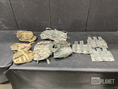 (11) M4 Three Mag Pouches, (26) Waist Packs & Assorted Items