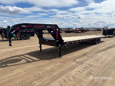 2026 Pro Fab 35 ft T/A Gooseneck Equipment Trailer (Unused)