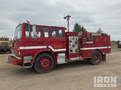 1995 Renault 4x2 Crew Cab Fire Truck