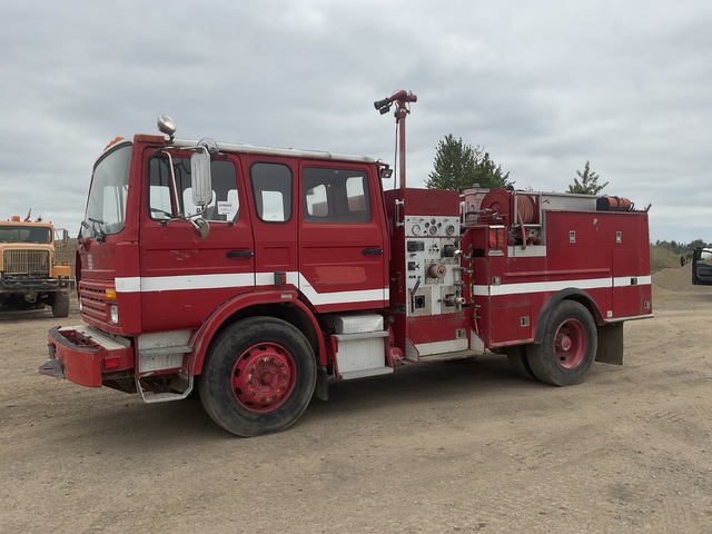 1995 Mack MS300 4x2 Crew Cab Fire Truck