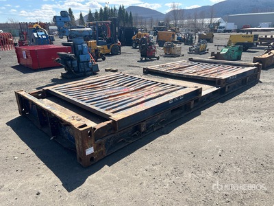 20 ft Flat Rack Storage Container