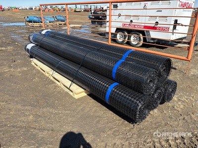 Quantity of (5) 13.1 ft × 164 ft / 246 ft Geogrid Soil Stabilization
