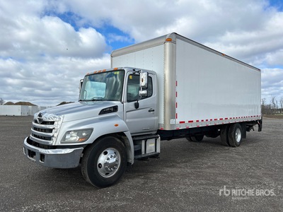 2017 Hino 268 4x2 Van Truck