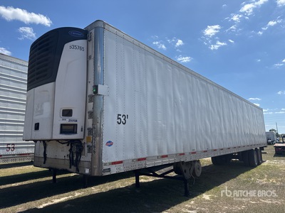 2012 Utility 53 ft x 102 in T/A Refrigerated Trailer
