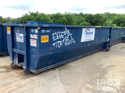 22 ft 30 cyd Roll-Off Container