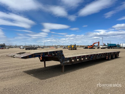 1997 Gerrys FG40-3 40 ton 44 ft Tri/A Remolque de Cuello Abatible