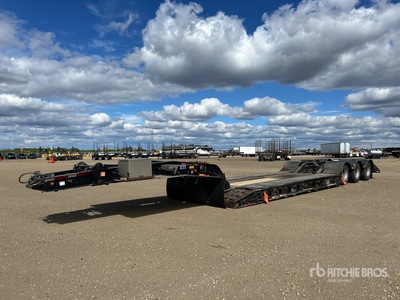 2019 K-Line 55 ton Tri/A Double Drop Removable Gooseneck Lowboy Trailer
