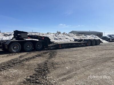 2019 K-Line 55 ton Tri/A Double Drop Removable Gooseneck Lowboy Trailer