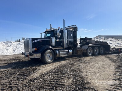 2023 Peterbilt 8x6 Logging Sleeper Truck Tractor