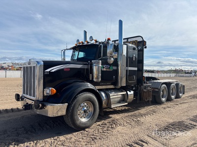 2023 Peterbilt 367 8x6 Logging Tri/A Sleeper Truck Tractor