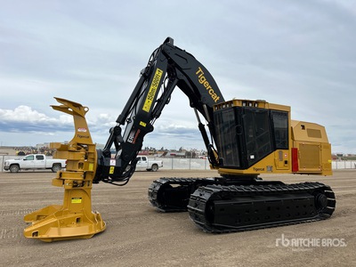 2018 Tigercat 855E Track Feller Buncher