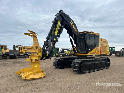 2018 Tigercat 855E Track Feller Buncher