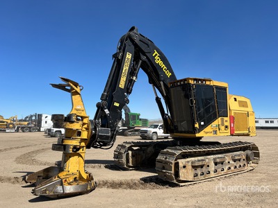 2018 Tigercat 855E Track Feller Buncher