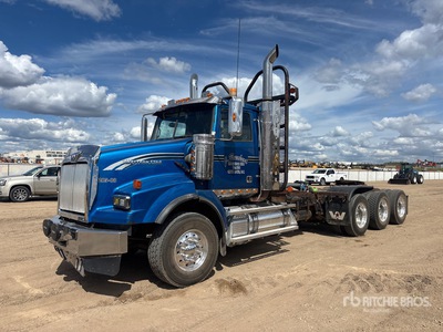 2012 Western Star 4900SA 8x6 Logging Cabina per trattore stradale 3 assi