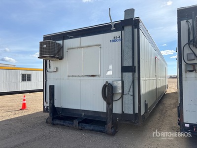 2002 Atco 54 ft x 12 ft Skid-Mounted مخيم متحرك