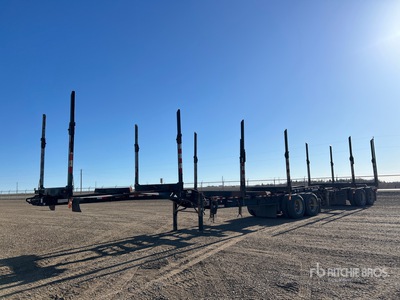 2017 Doepker T/A B-Train Lead Log Trailer