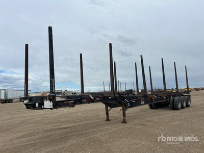 2005 Superior 51 ft Tri/A Hayrack Log Trailer