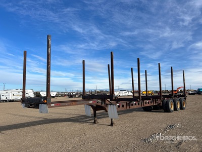 2003 Arctic 51 ft Tri/A Hayrack Log Trailer
