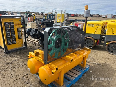 Sparta 70 cfm Skid-Mounted コンプレッサー