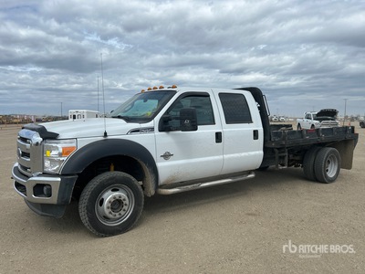 2014 Ford F-550 XLT 4x4 Crew Cab Table Top Truck