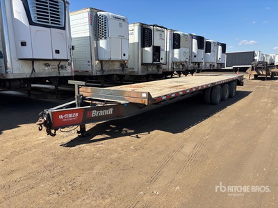 2020 Brandt 33 ft Tri/A Equipment Trailer