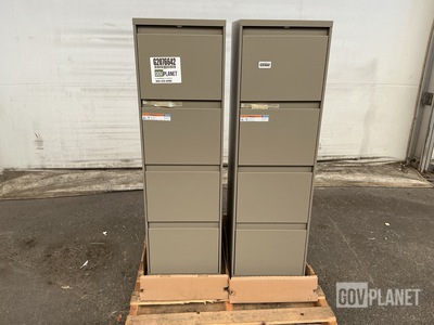(2) Steelcase RWV24154AF File Cabinets