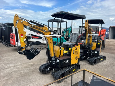 2026 CFG H13R Mini Excavator (Unused)