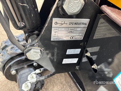 2026 CFG H13R Mini Excavator (Unused)