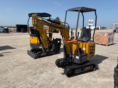 2026 CFG MX12R Mini Excavator (Unused)