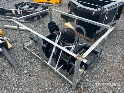 2026 LYALS 2500N Skid Steer Auger (Unused)