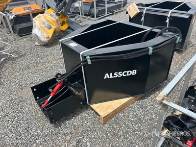 2026 LYALS ALSSCD Concrete Placement Skid Steer Bucket (Unused)