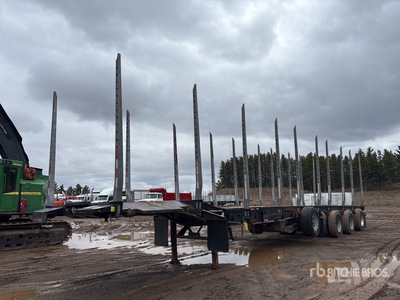 2023 Manac 23451A531 53 ft Quad/A Log Trailer