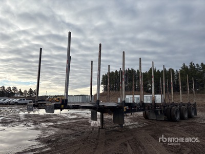2017 BWS 48LF3 48 ft Tri/A Log Trailer