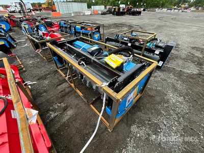 2026 Raytree RMDM72SS 72 in Drum Skid Steer Mulcher (Unused)