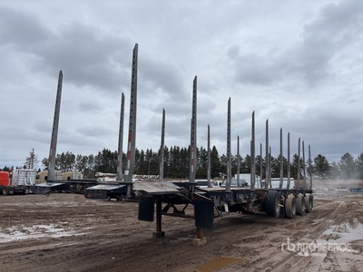 2023 Manac 23451A531 53 ft Quad/A Log Trailer