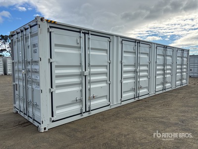 2026 40 ft High Cube Multi-Door Storage Container (Unused)