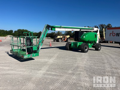 2007 JLG 800AJ 4WD Diesel Articulating Boom Lift - Factory Reconditioned 2017