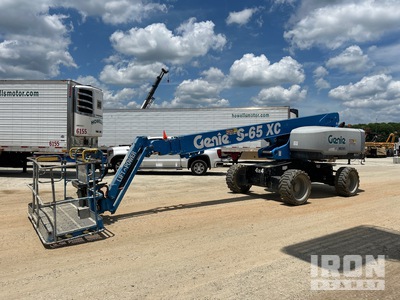 2019 GENIE S-65XC 4WD Diesel Telescopic Boom Lift
