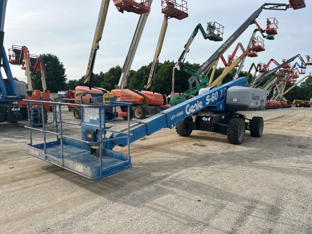 2019 Genie S-60XC 4WD Diesel Telescopic Boom Lift