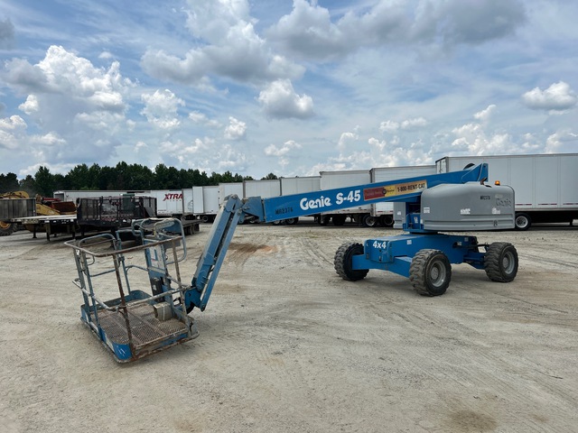 2018 Genie S-45 4WD Diesel Telescopic Boom Lift
