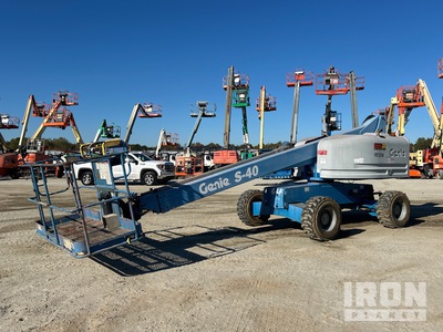 2018 Genie S-40 4WD Diesel Telescopic Boom Lift