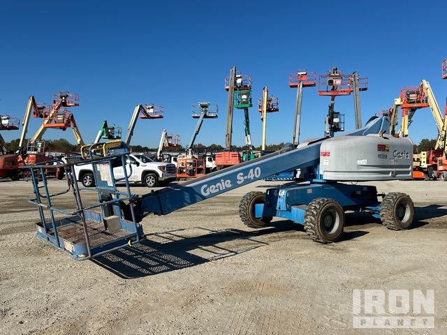 2018 Genie S-40 4WD Diesel Telescopic Boom Lift