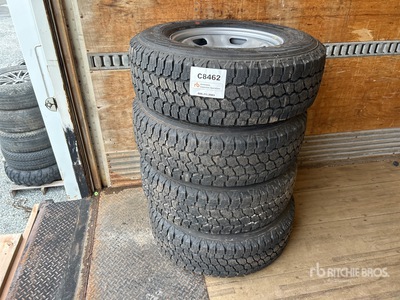 Quantity of (4) Goodyear Wrangler LT275/70R18 Tires (Unused) - Fits Ford