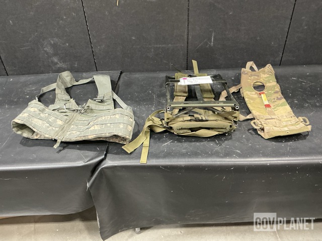 (43) Fighting Load Carriers, (48) Hydration System Carriers & Assorted Items