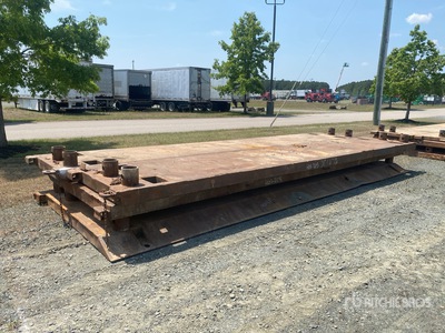 Quantity of (4) (6 in Wall) 24 ft x 8 ft Bouclier d'avancement